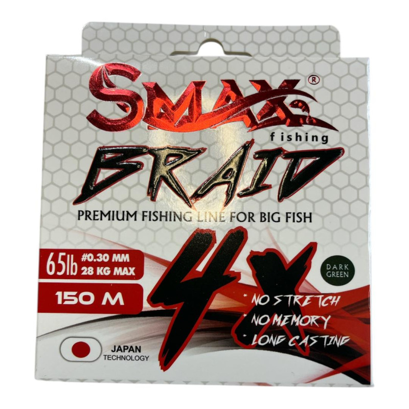Fir Textil Smax Braid Line X4, 150m