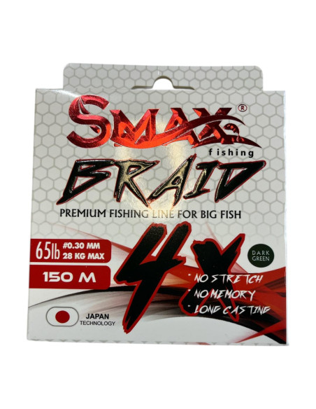 Fir Textil Smax Braid Line X4, 150m