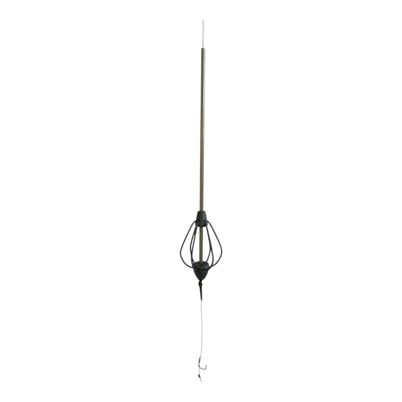 Montura Crap Momitor cu Tija si Fir de par, Lazy Fish