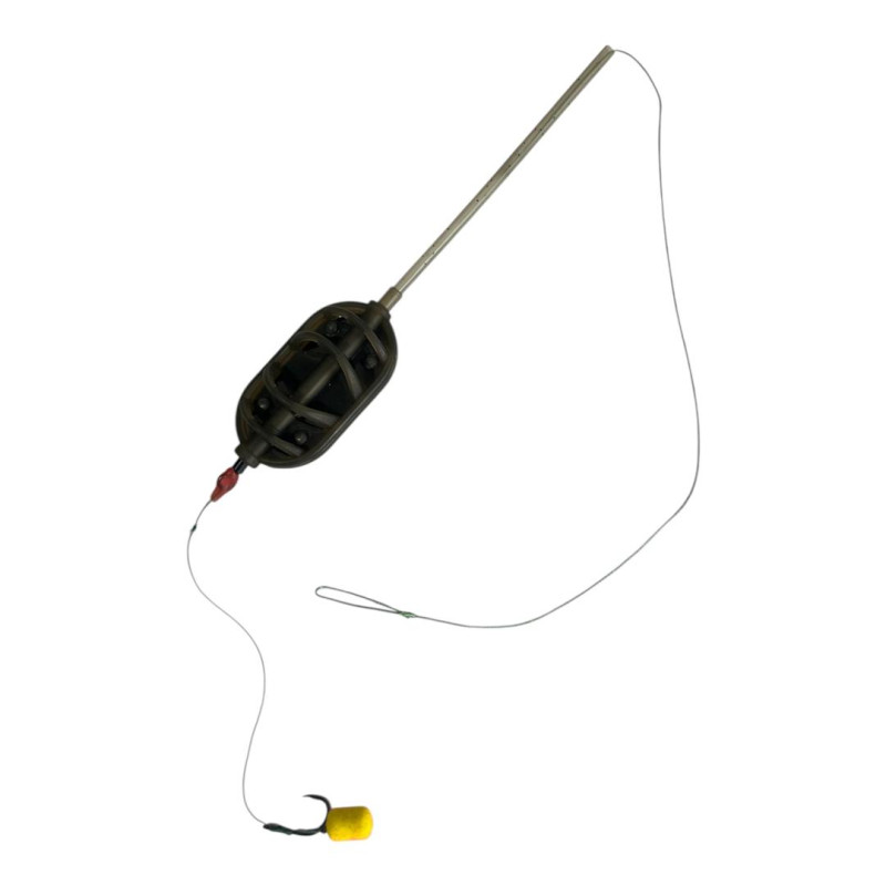 Montură pescuit method feeder clasic cu tijă – Lazy Fish