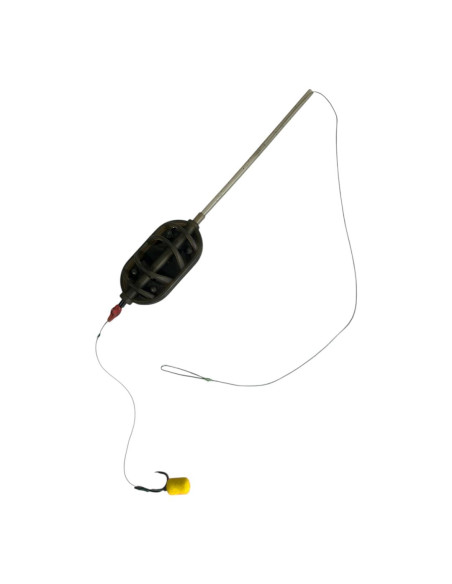Montură pescuit method feeder clasic cu tijă – Lazy Fish