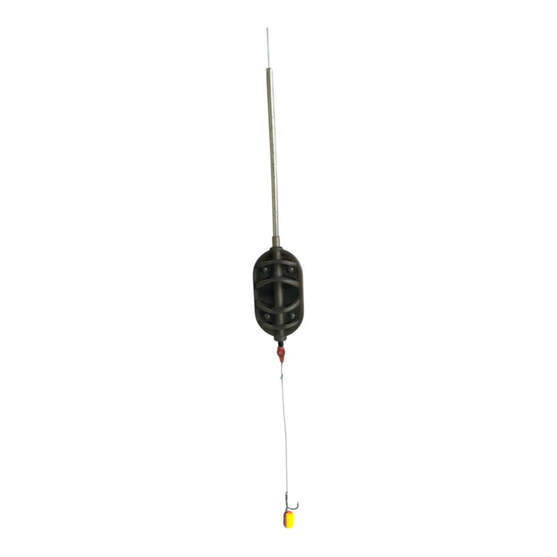 Montură pescuit method feeder clasic cu tijă – Lazy Fish