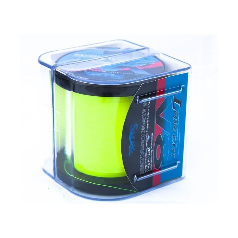 Fir Monofilament, Smax V8, Long Cast, Yellow, 300m