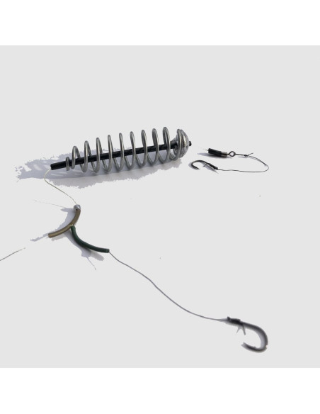 Montură pescuit caras și plătică cu 2 cârlige – SMAX