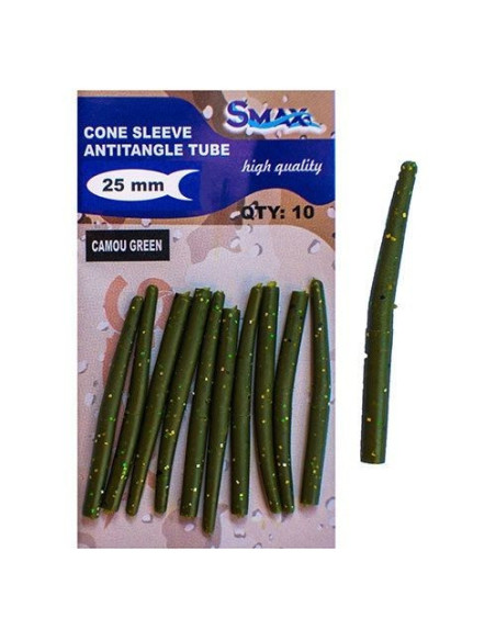 Con Antitangle Sleeves SMAX Verde, 10buc/plic