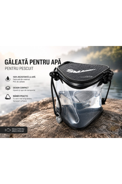 Galeata-transparenta-pescuit-pliabila
