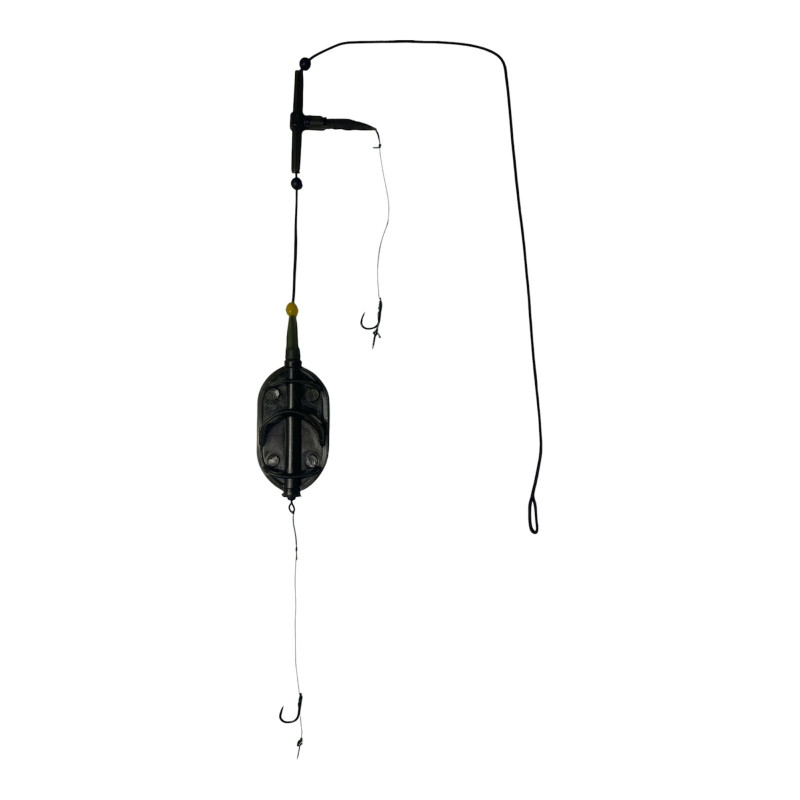 Montura-2-carlige-pescuit-method-feeder-cu-spin-7mm