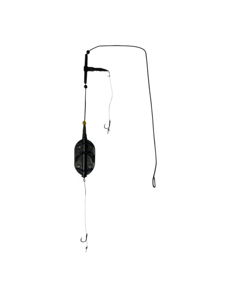 Montura-2-carlige-pescuit-method-feeder-cu-spin-7mm