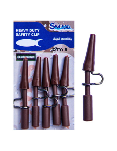 Clis plumb pierdut Heavy Duty Safety Clip Smax, 5buc/plic