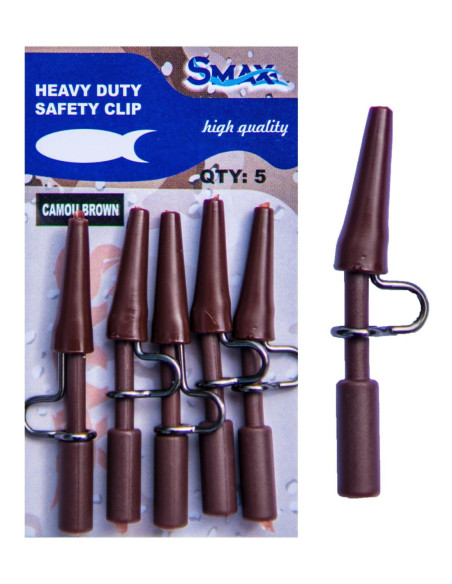 Clis plumb pierdut Heavy Duty Safety Clip Smax, 5buc/plic