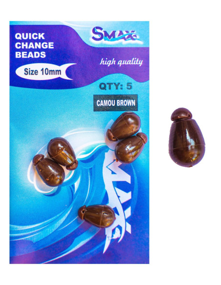 Conector rapid method feeder 10mm Quick Change Beads, 5buc./plic