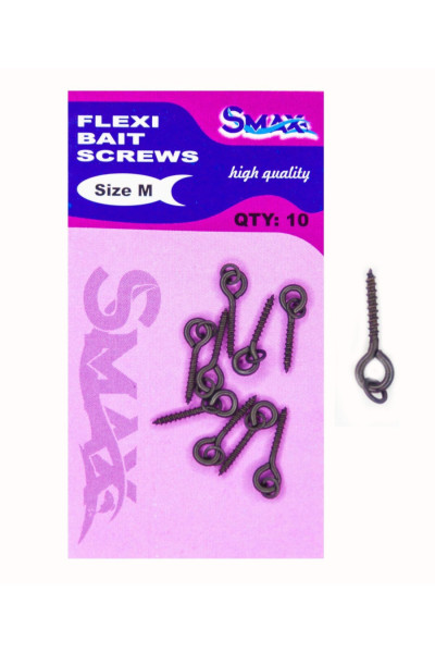 Surub cu Anou SAMX (Flexi Bait Screws), 10bub./plic