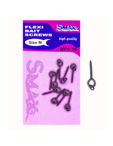 Surub cu Anou SAMX (Flexi Bait Screws), 10bub./plic