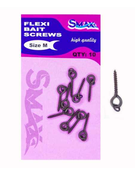 Surub cu Anou SAMX (Flexi Bait Screws), 10bub./plic