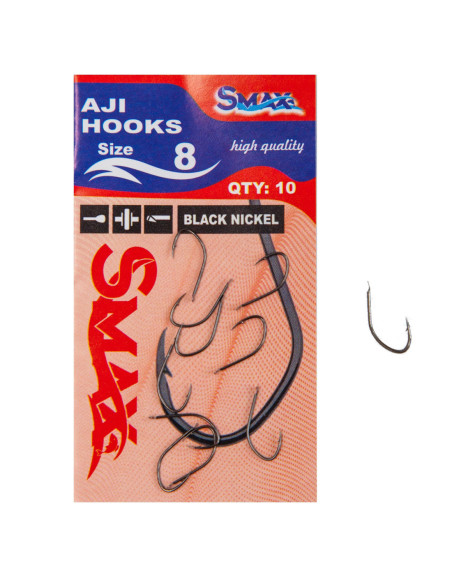 Carlige Smax AJI cu ochet, 10buc./plic