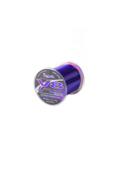 Fir Monofilament Smax V8 Long Cast Purple 300m