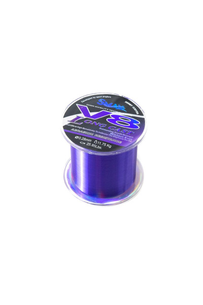 Fir Monofilament Smax V8 Long Cast Purple 300m 2