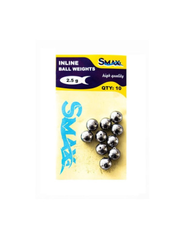 Plumb in-line Smax Ball, diverse gramaje