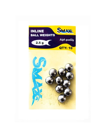 Plumb in-line Smax Ball, diverse gramaje
