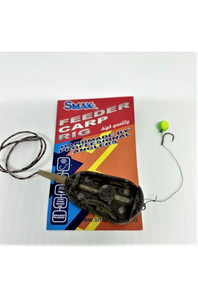 Montura pescuit Premium Method Feeder cu leadcore – SMAX