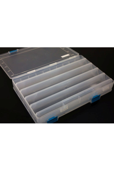 Cutie articole de pescuit XXL pentru naluci 2 fete 8 compartimente