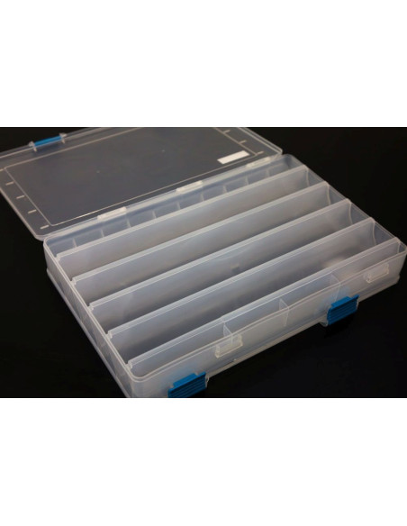 Cutie articole de pescuit XXL pentru naluci 2 fete 8 compartimente