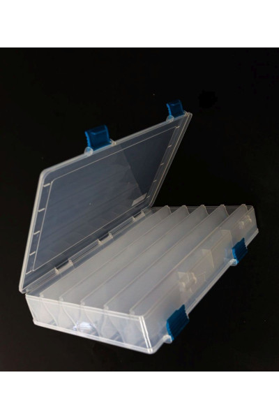 Cutie articole de pescuit XXL pentru naluci 2 fete 8 compartimente 2