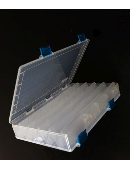 Cutie articole de pescuit XXL pentru naluci 2 fete 8 compartimente