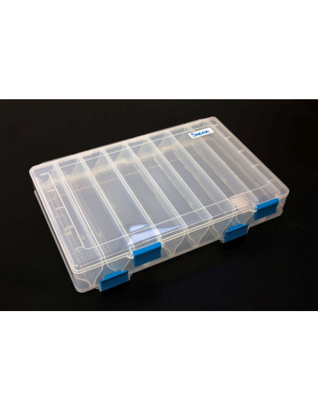 Cutie articole de pescuit XXL pentru naluci 2 fete 8 compartimente