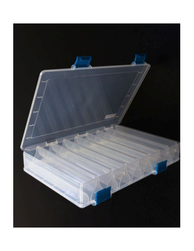 Cutie articole de pescuit XXL pentru naluci 2 fete 8 compartimente