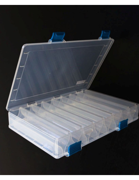 Cutie articole de pescuit XXL pentru naluci 2 fete 8 compartimente