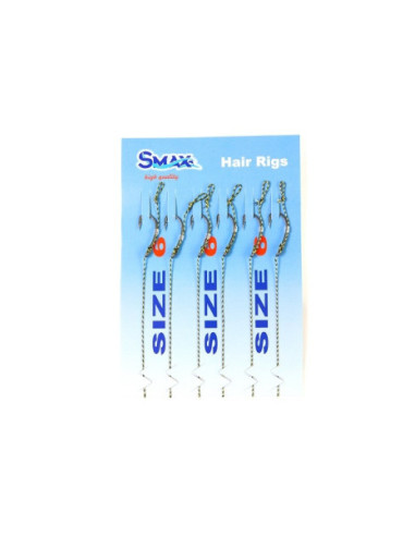 Montura Smax Hair Rigs Curve Shank  6buc/plic