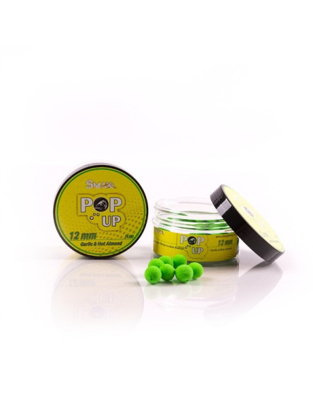 Pop-up Fluo Smax 12mm Garlic-Hot Almond