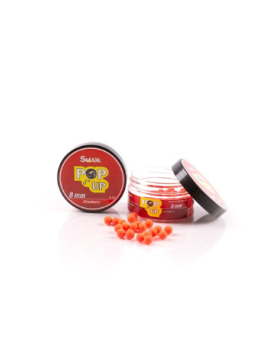 Pop-up Fluo Smax Strawberry 8mm