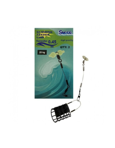 Smax Glowing Feeder Link  2buc/plic
