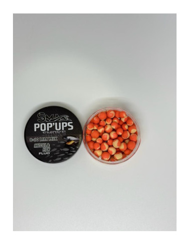Pop-up Fluo Mix 8-10 mm Mussle&Fish