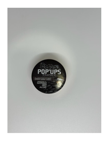 Pop-up Fluo Mix 8-10 mm Mussle&Fish