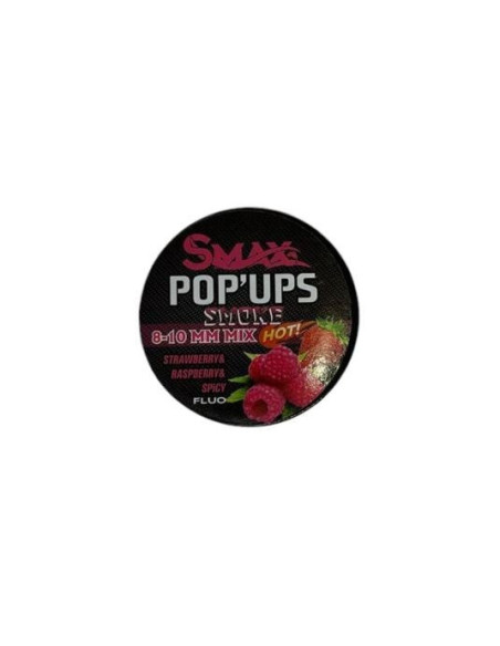 Pop-up Fluo mix 8-10 mm Strawberry & Rasberry & Spicy