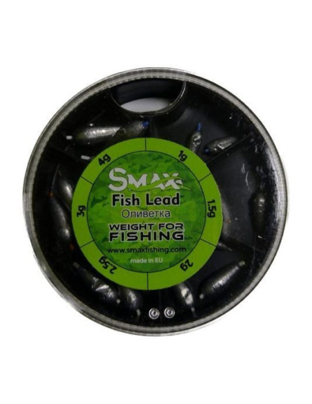 Set Smax plumbi Culisanti 1-4 gr Olivete