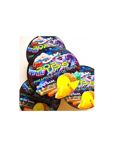 Pop-up Fluo mix 8-10mm Pineapple & Hot Octopus