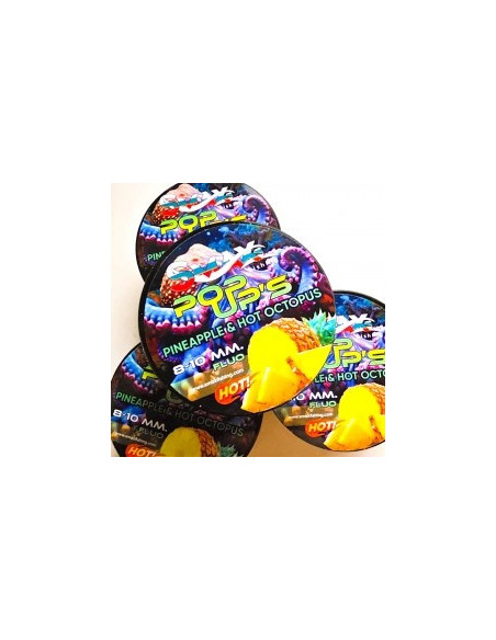 Pop-up Fluo mix 8-10mm Pineapple & Hot Octopus