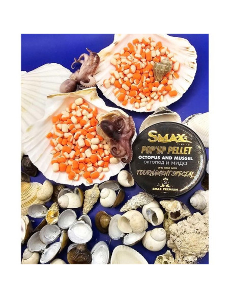 Pop-up Pellet Premium mix 3-5mm Octopus & Mussel