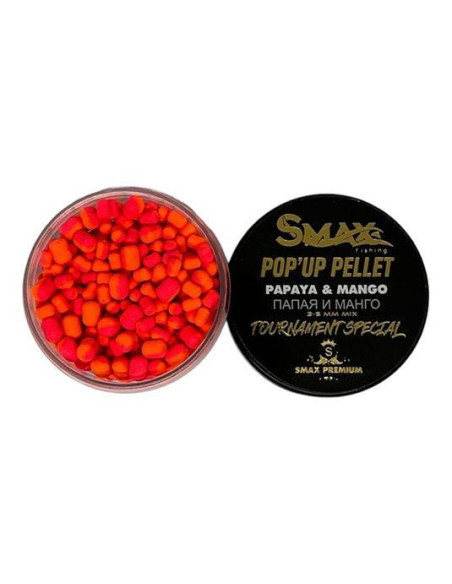 Pop-up Pellet Premium mix 3-5mm Papaya & Mango