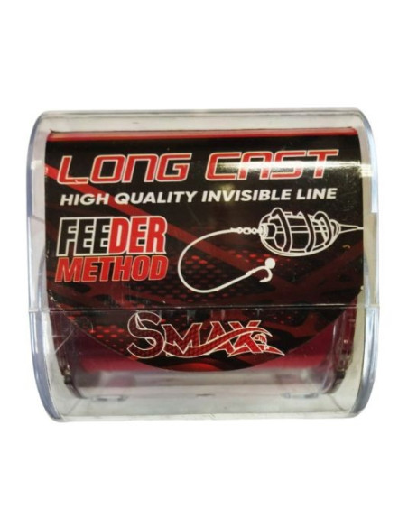 Fir monofilament, Smax Method Feeder Long Cast, Red, 300m