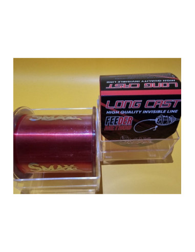 Fir monofilament, Smax Method Feeder Long Cast, Red, 300m
