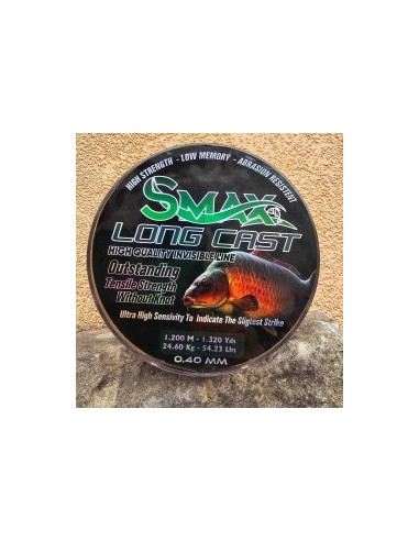 Fir Monofilament Smax, 3D, Long Cast, Camo, 1200m
