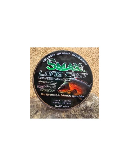 Fir Monofilament Smax, 3D, Long Cast, Camo, 1200m