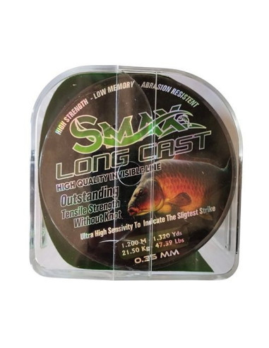 Fir Monofilament Smax, 3D, Long Cast, Camo, 1200m