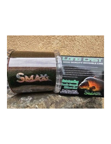 Fir Monofilament Smax, 3D, Long Cast, Camo, 1200m