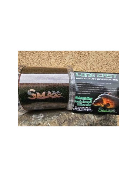 Fir Monofilament Smax, 3D, Long Cast, Camo, 1200m